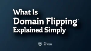 What Is Domain Flipping Explained Simply